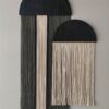 demi cercle en macramé
