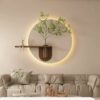 Tableau Vase Mural
