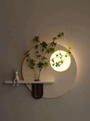 Tableau mural rond